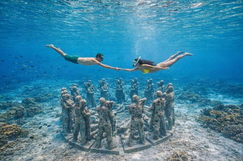 Buddha Statue, Gili Meno